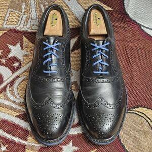 Callaway Apex Mens Golf Cleats Size 11 Black Wingtip Lace Up Round Toe Shoes